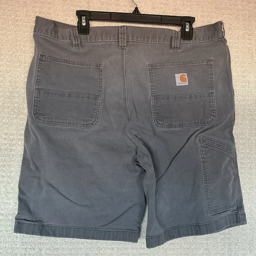 Carhartt relaxed‎ cargo fit shorts Men's SIze 40 Dark Grey Work Utility Cotton